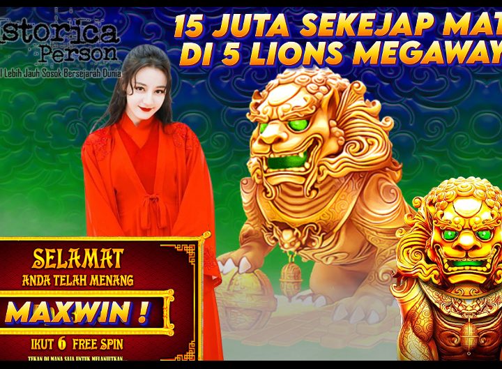 5 lions megaways 15 menit aja