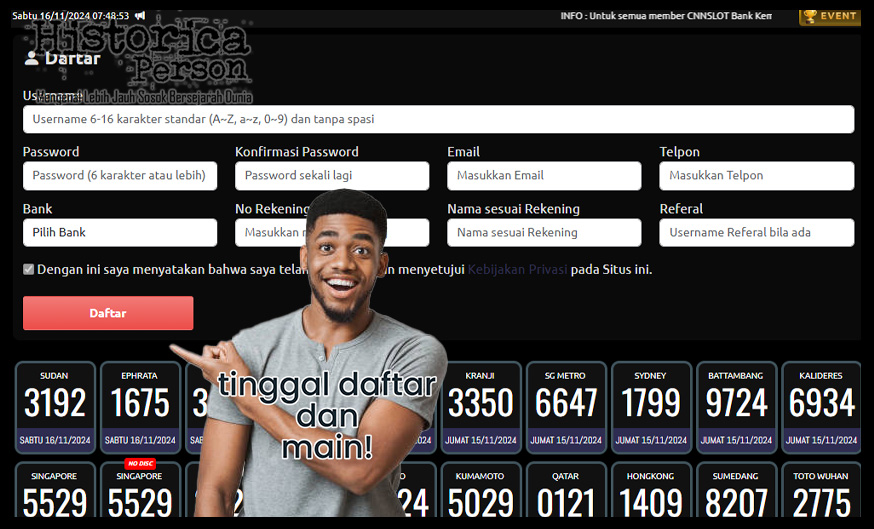 daftar situs togel online