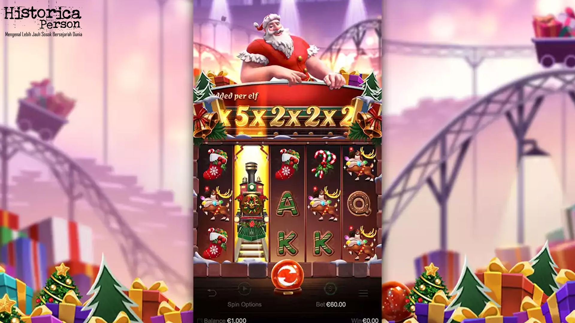 Game Santas Gift Rush: Kemenangan Natal dari PG Soft