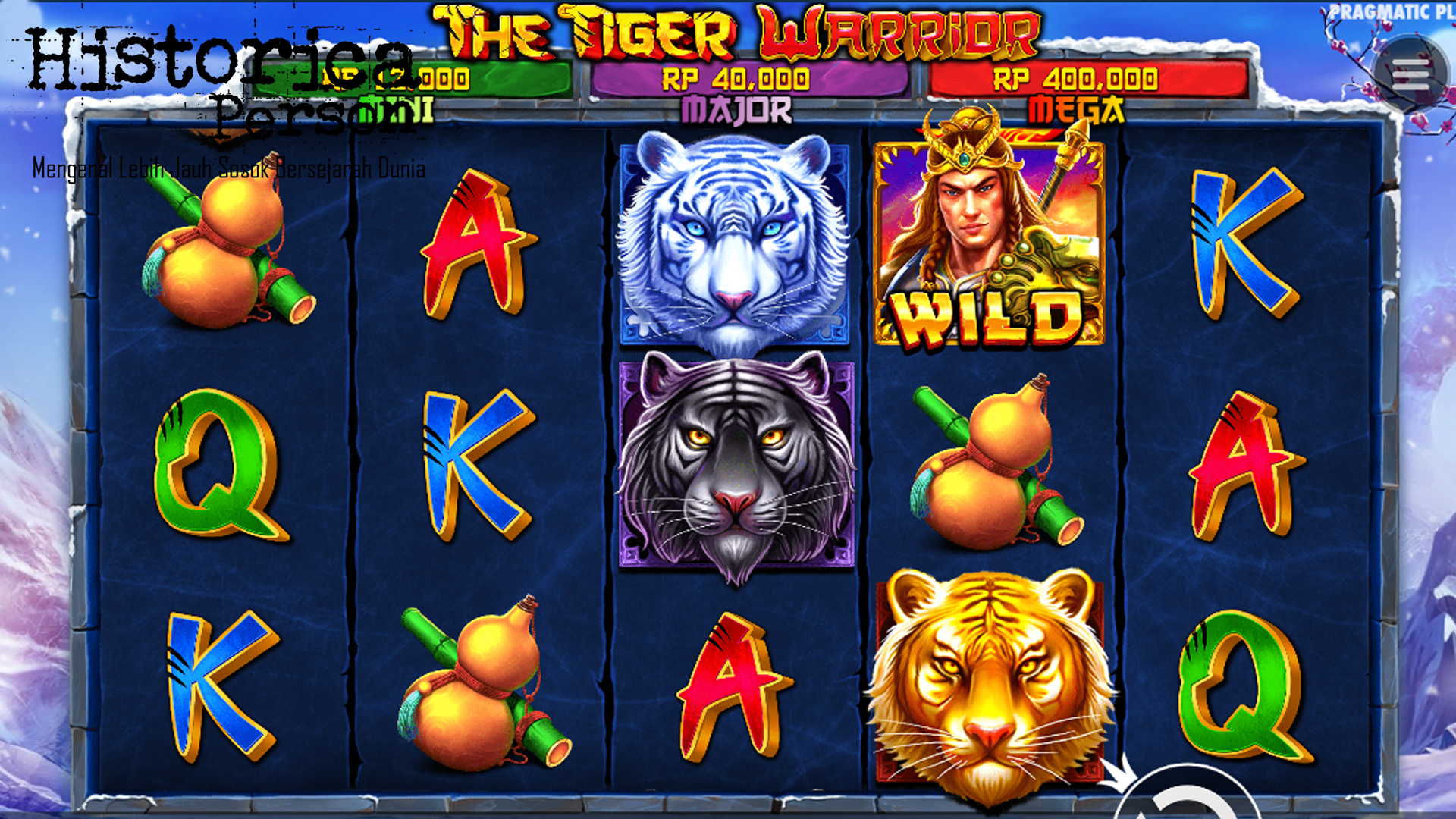 Rasakan Adrenalin Meluap Saat Bermain Slot The Tiger Warrior
