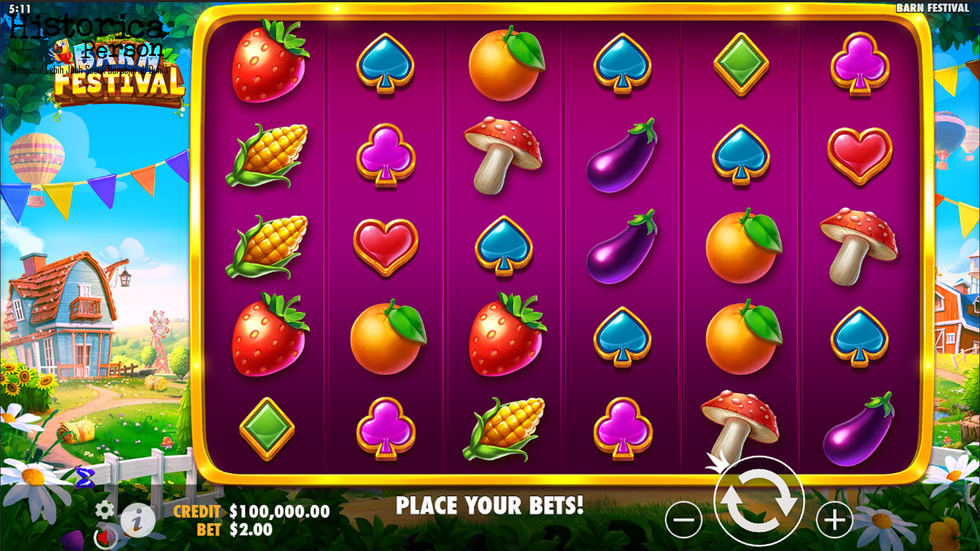 Slot Barn Festival: Tempat Berkumpul Slotter Dunia