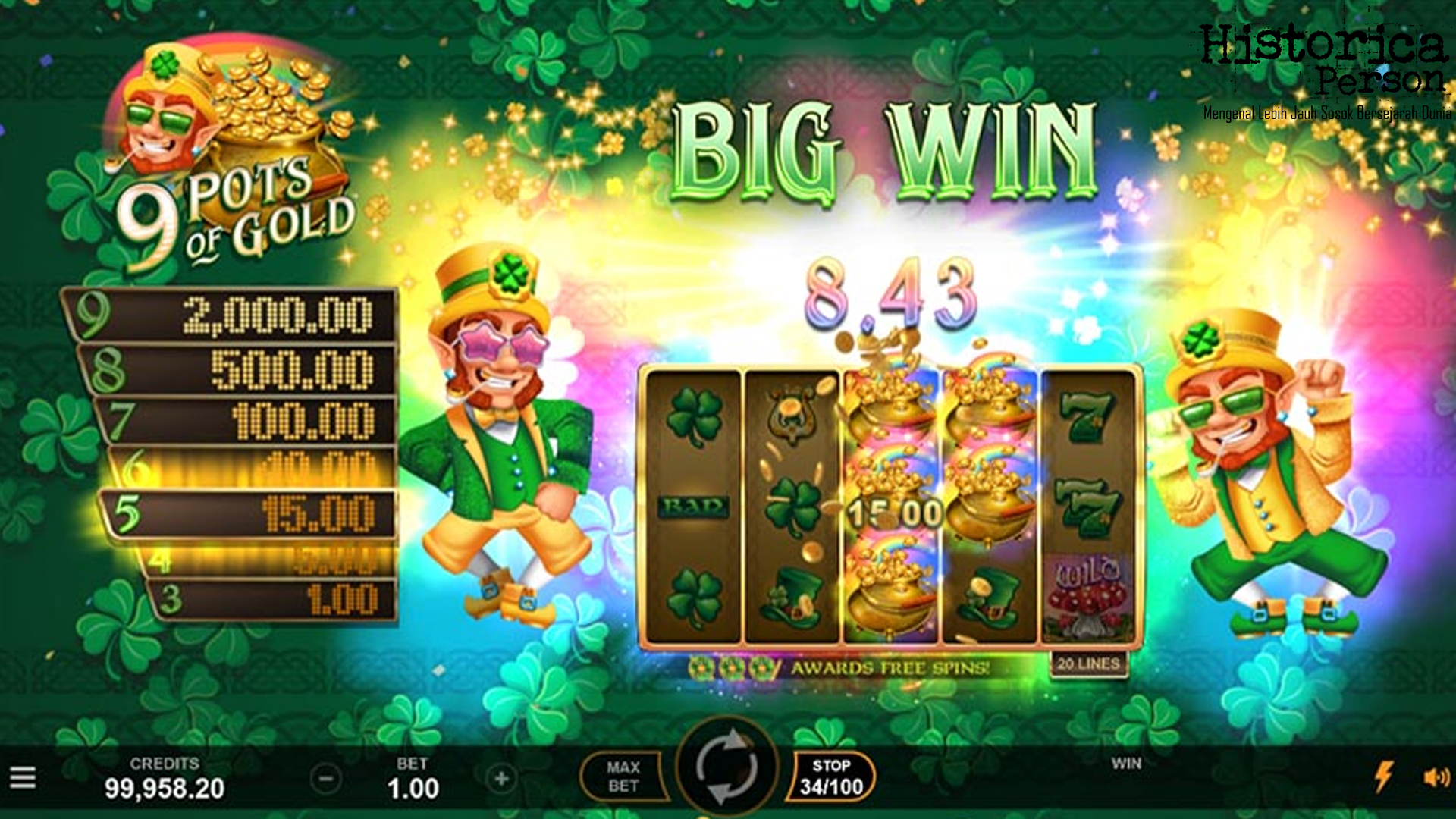 Slot 9 Pots of Gold: Harta Karun Keberuntungan di Setiap Putaran