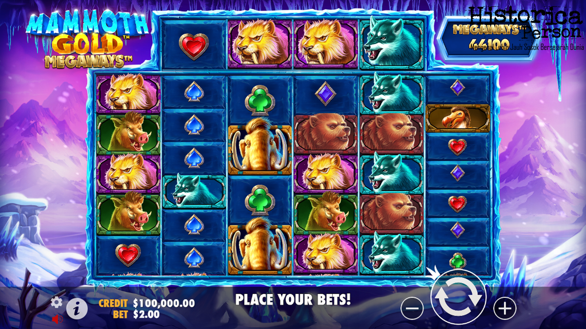 Slot Mammoth Gold Megaways: Keberuntungan Zaman Es