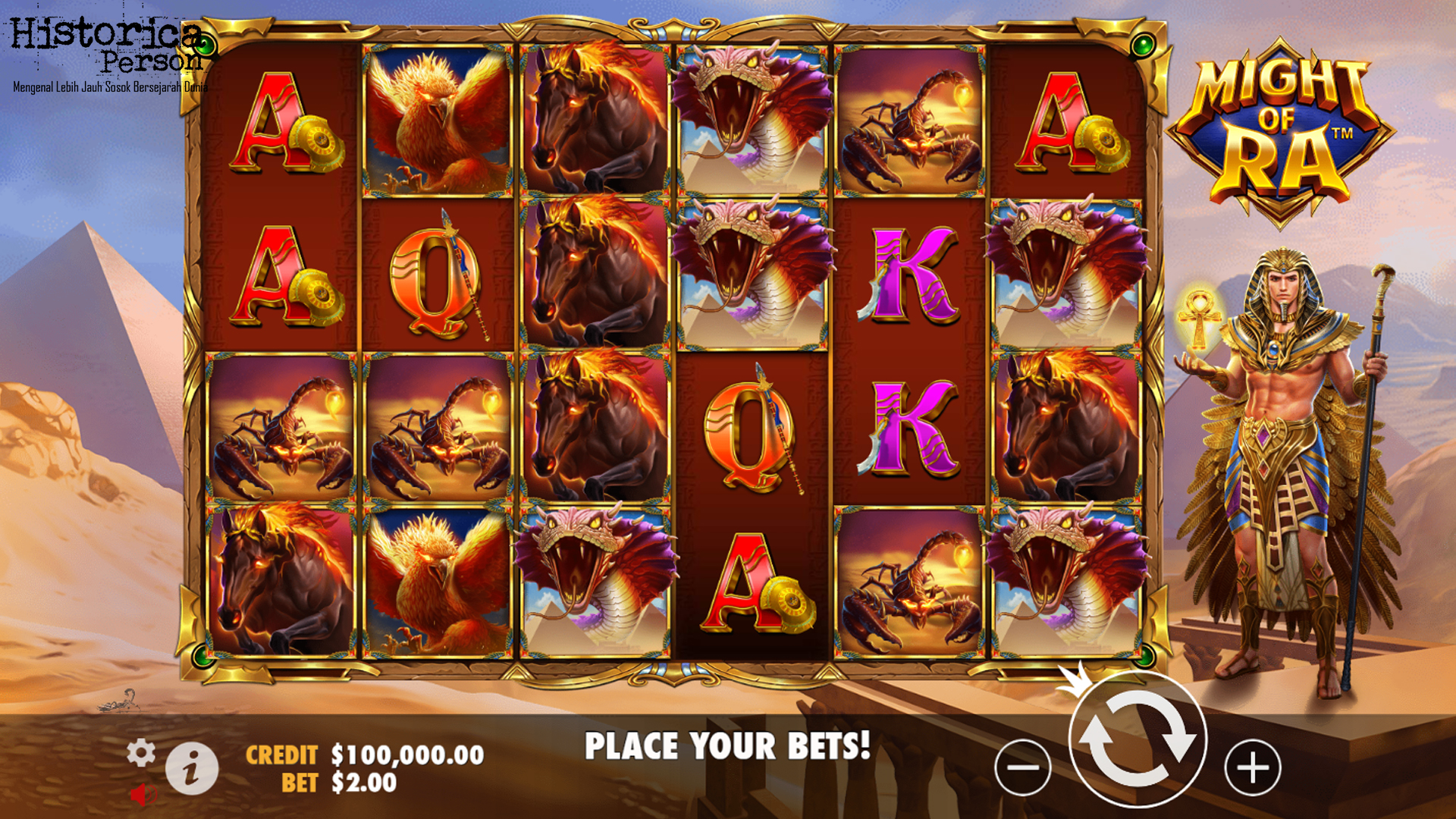 Slot Might of Ra: Keajaiban Kemenangan di Situs Bandar Online