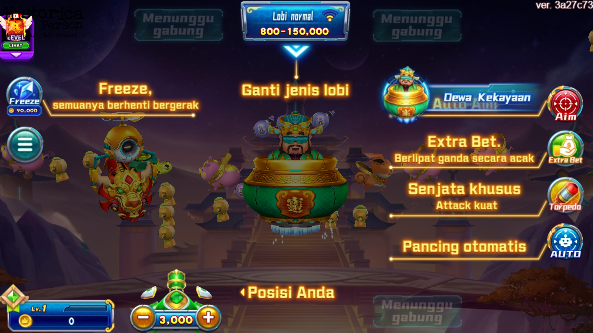 Nikmati Serunya Slot Online Tembak Ikan Gods Grant Fortune