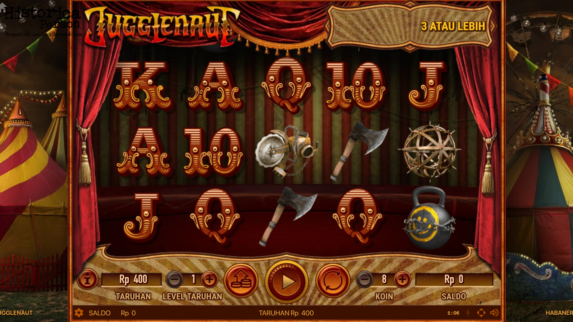 Main Jugglenaut di Agen Slot Online Auto Langsung Ketagihan