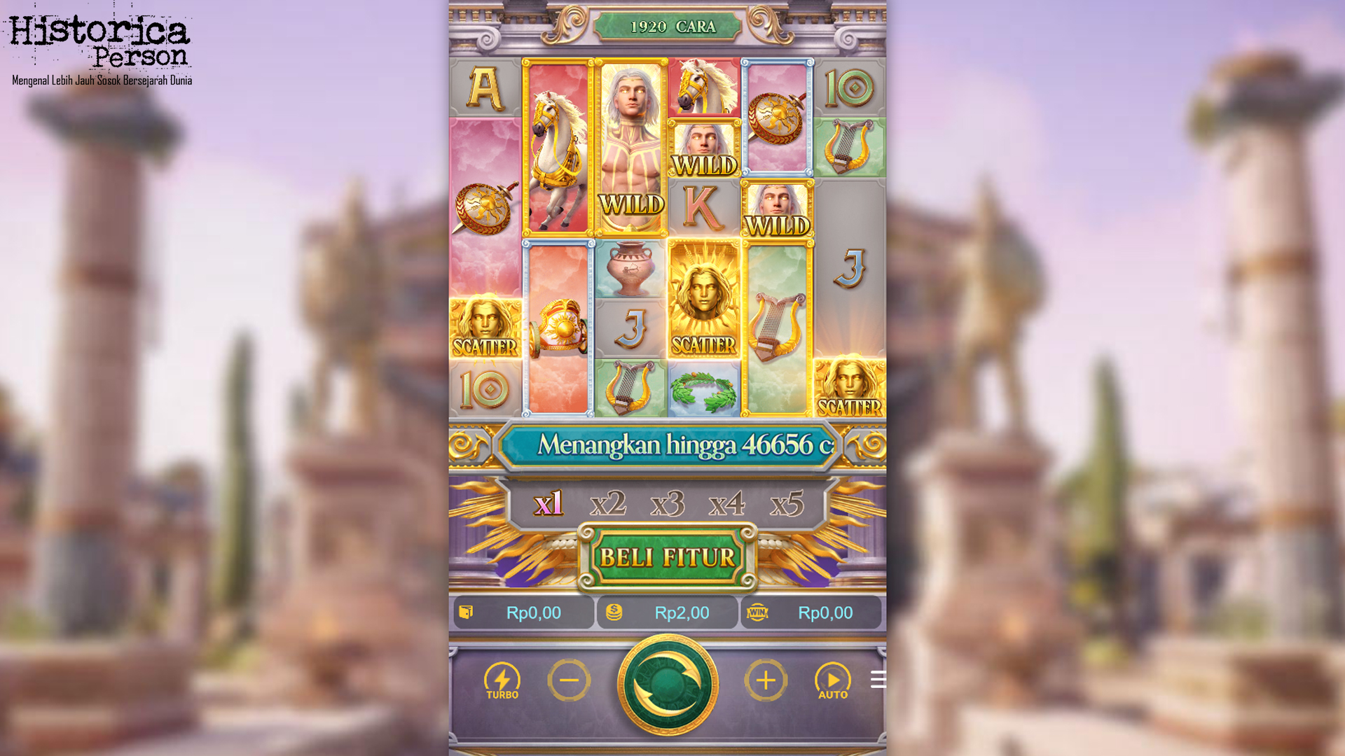 Biar Jackpot Rise Of Apollo Meledak? Main di Link Slot Gacor Ini
