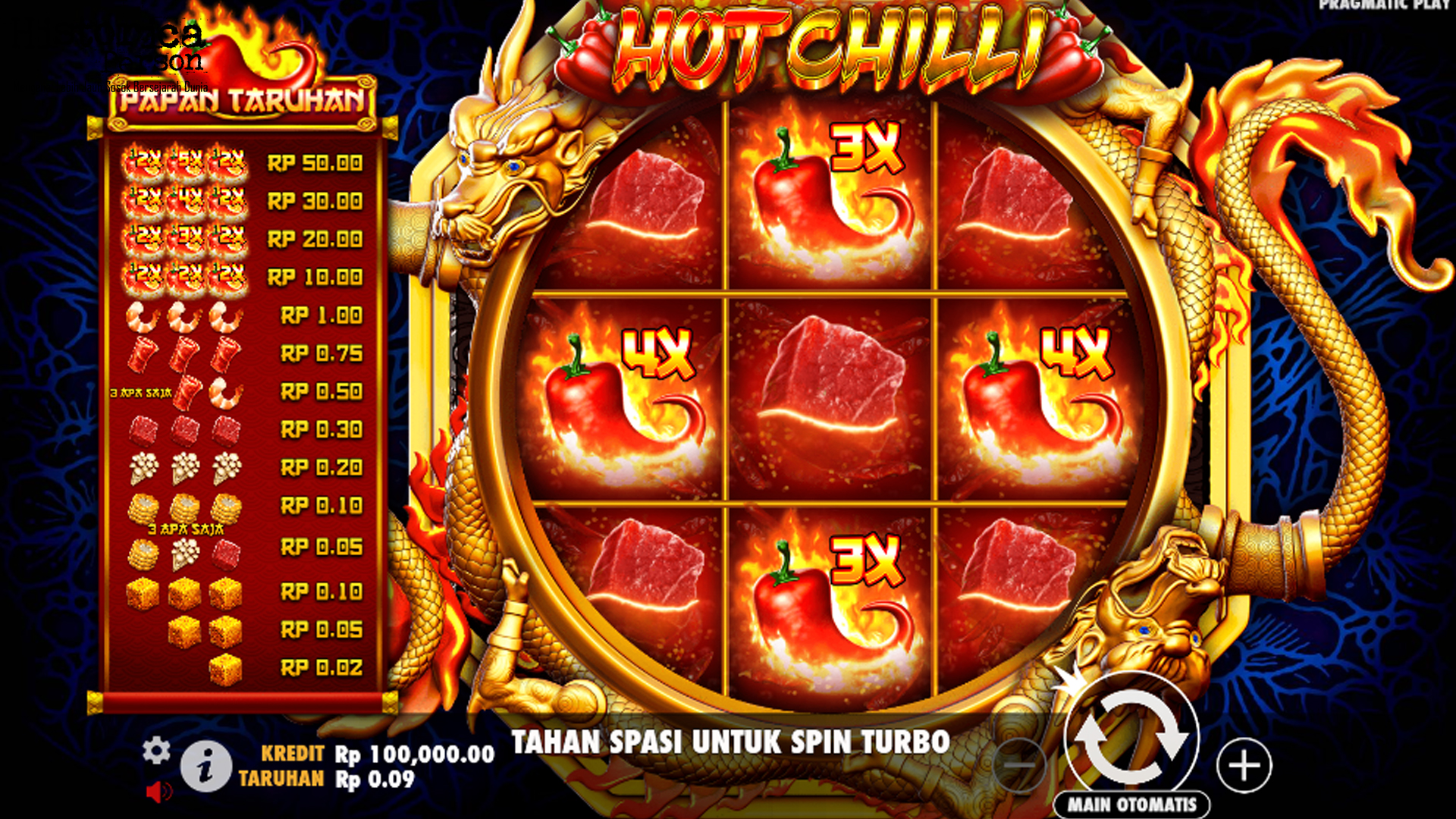 Langsung Bakar Cuan! Hot Chilli Ada di Rtp8000 Link Daftar Resmi