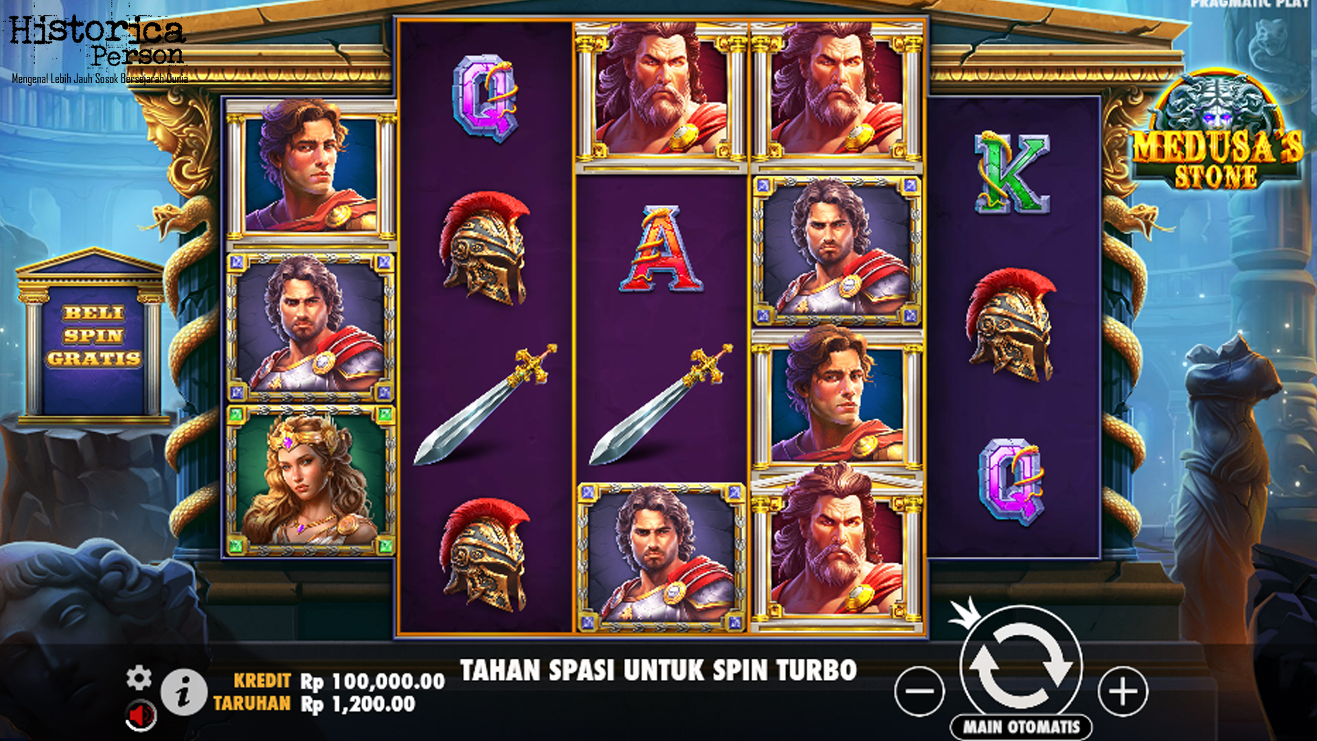 Dapat Untung Besar dari Medusa’s Stone di Situs Slot Terpercaya