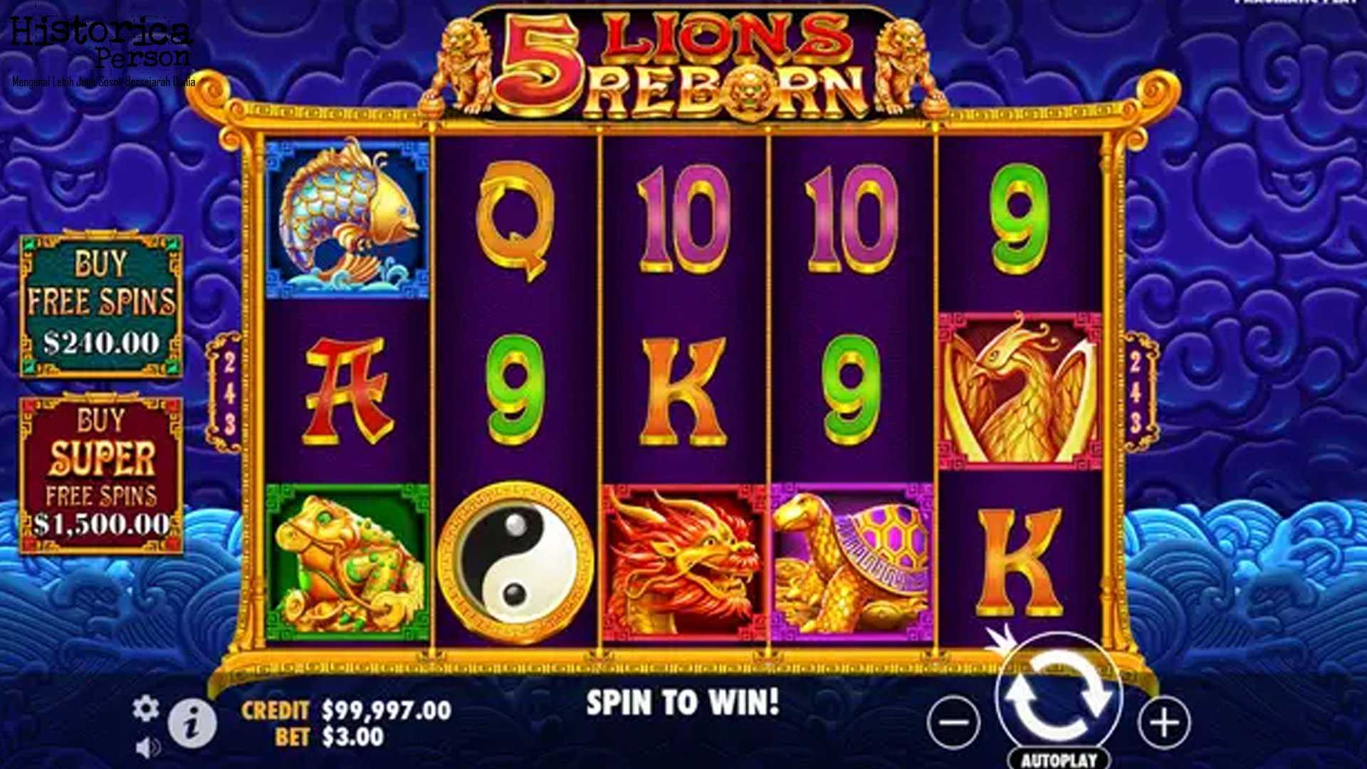 Bandar Slot Gacor: 5 Lions Reborn Jadi Kejutan Terbaru Slotter