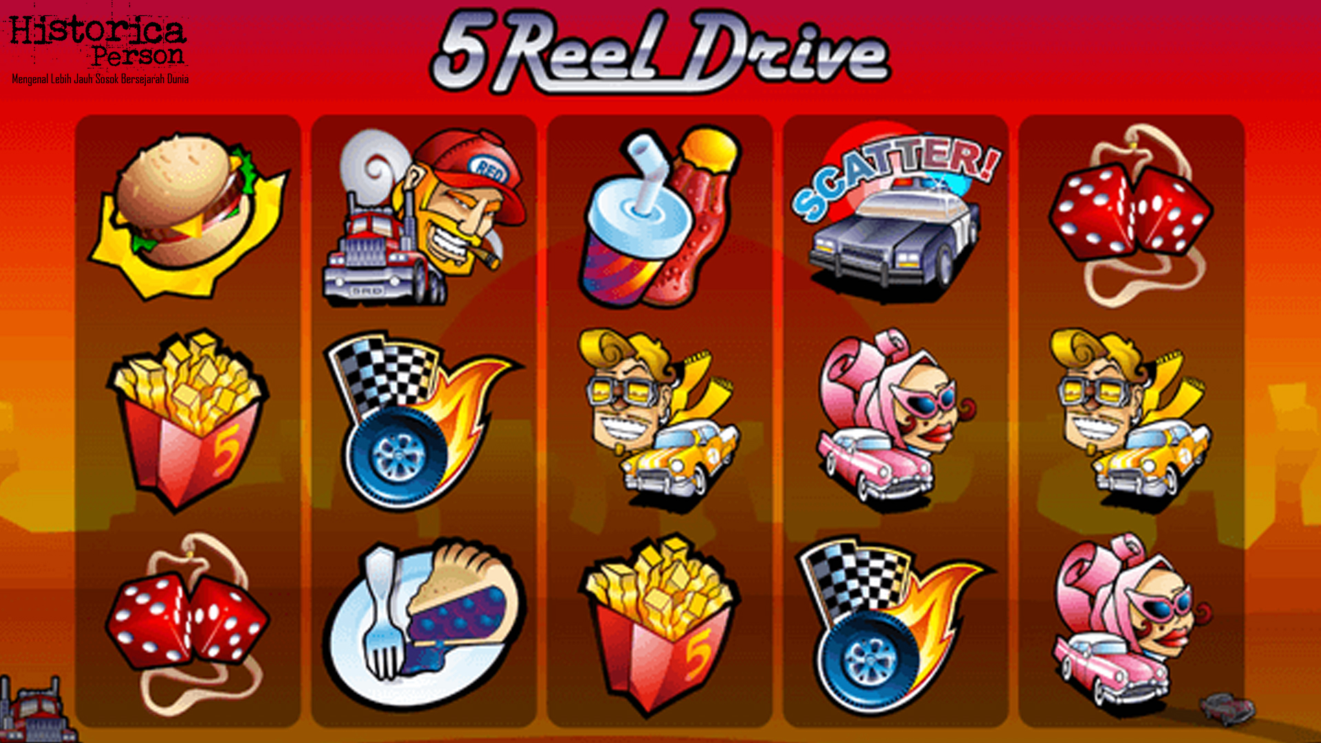 Menyelami Dunia 5 Reel Drive dengan Ragam Slot Penuh Sensasi