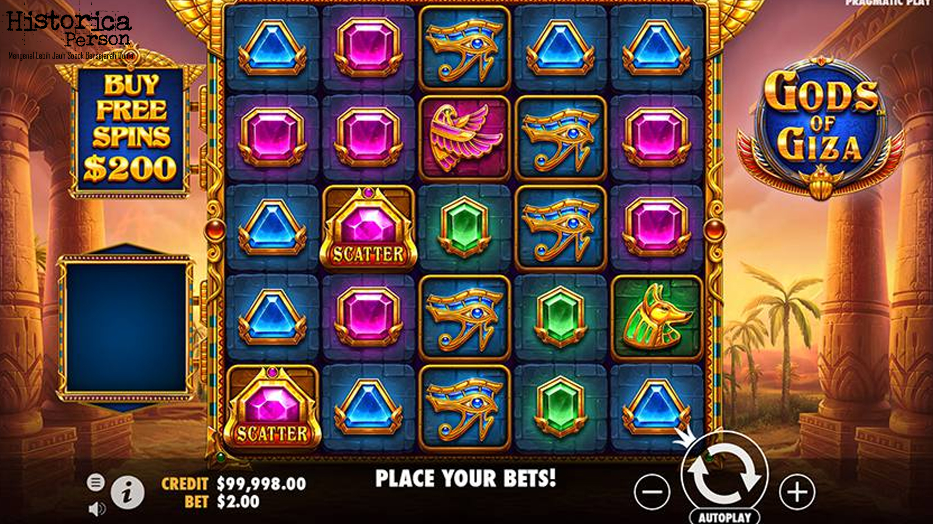Sensasi 5 Mode Jackpot di Gods of Giza yang Penuh Kejutan