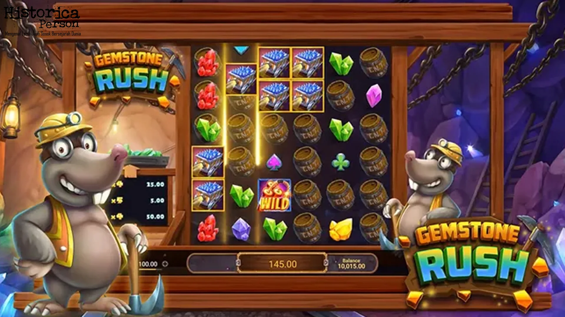 Gemstone Rush dengan 5 Power-Up Kece yang Wajib Dicobain